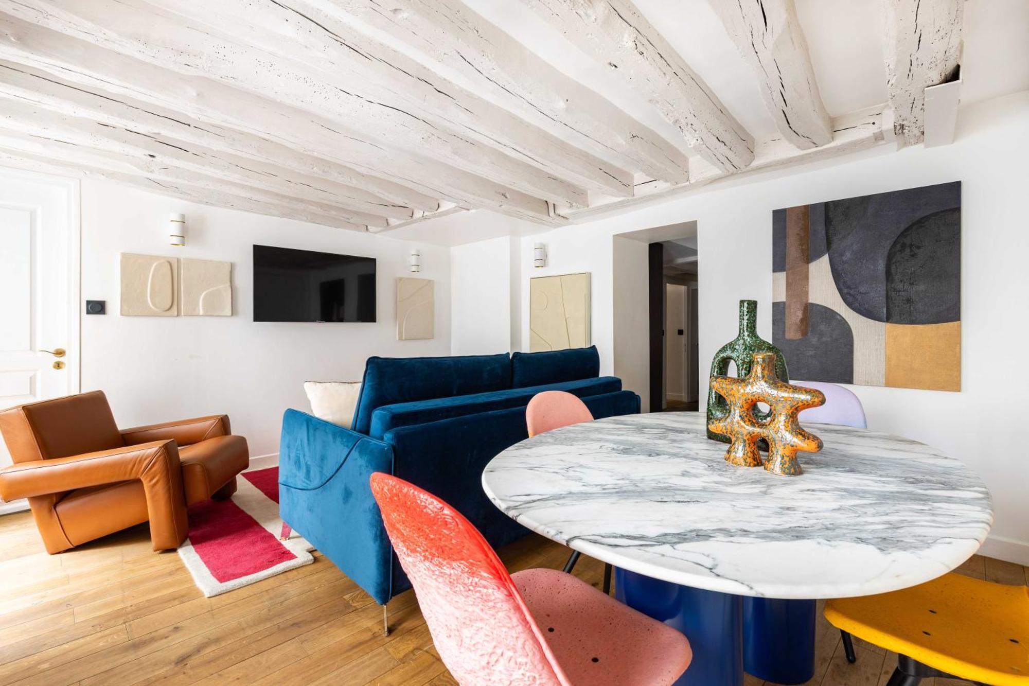Joyful Apartment - 2Br-6P - Louvre-Rivoli Paryż Zewnętrze zdjęcie
